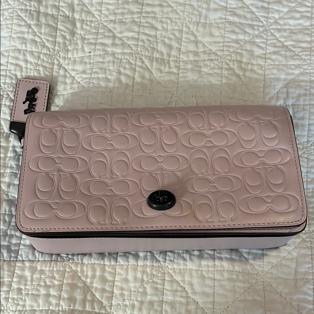 Chic Pink Embossed Women's Wallet
